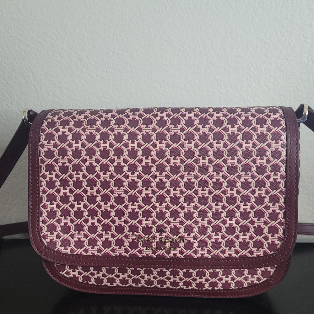 Kate Spade Spade link saddle  bag - Picture 2 of 12